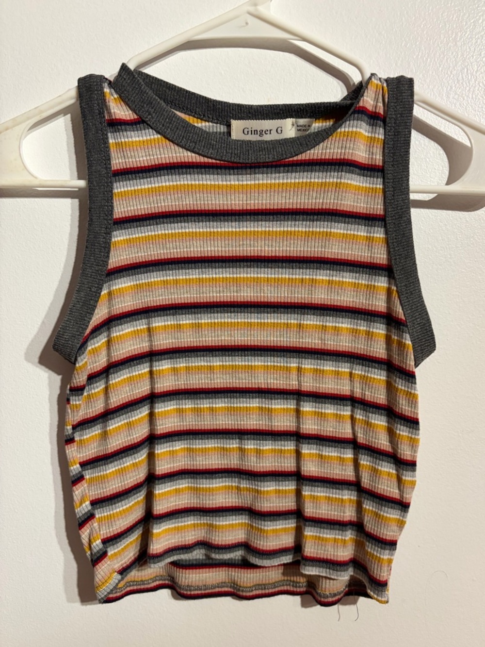 Ginger G Striped Tank